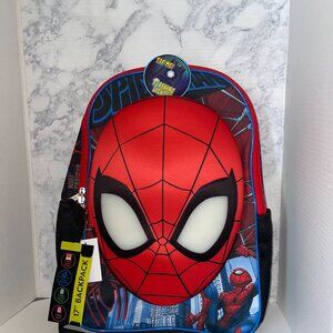 Spider-Man 17” Light Up Backpack NEW